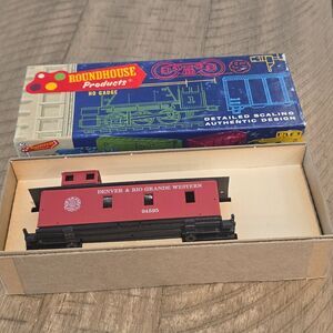HO SCALE ROUNDHOUSE3441 D&RGW 04595 OLD TIMER CABOOSE KIT